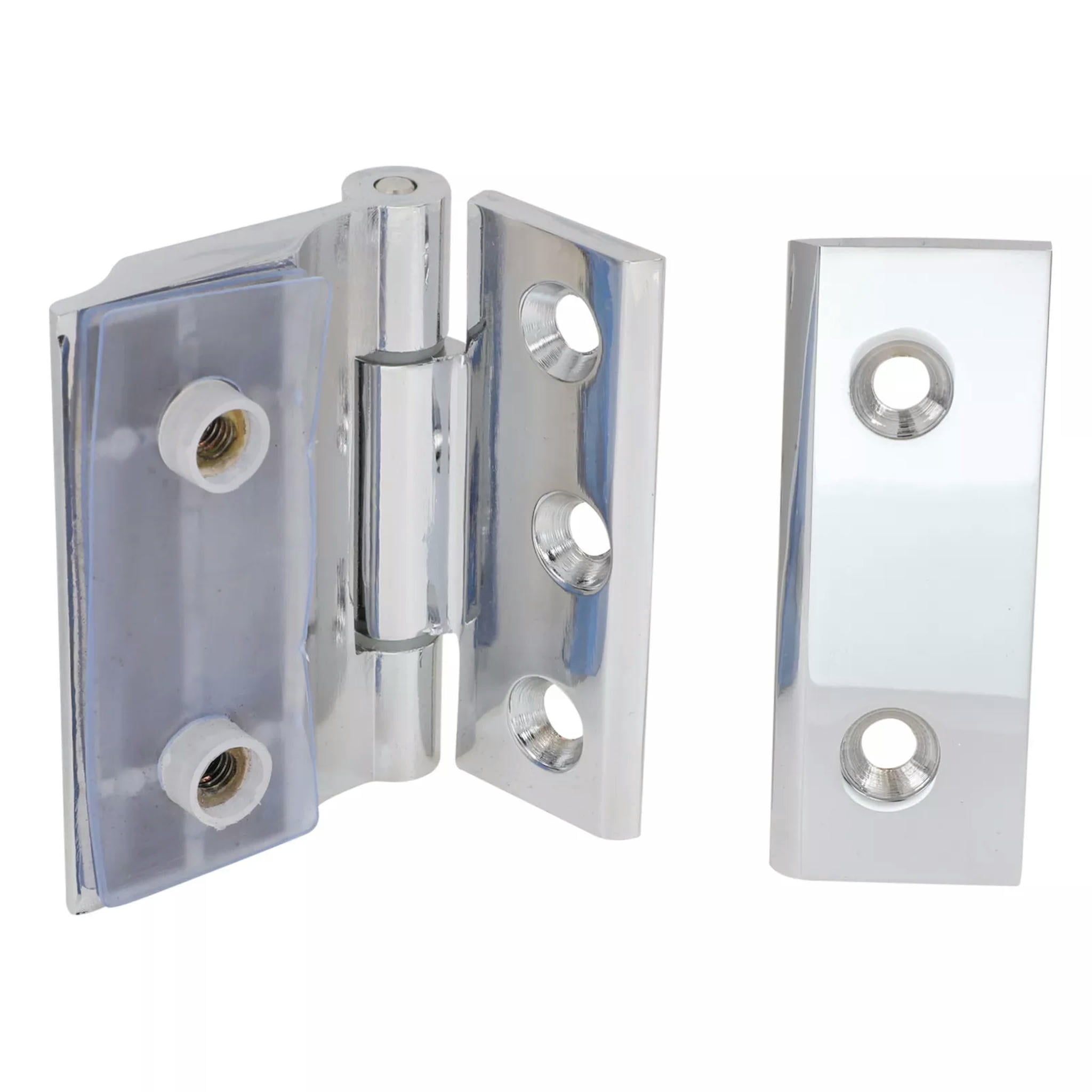 TUMALL Adjustable Hinge Glass Shower Doors Hinge Replacement Showcase Hinges-default - Walmart.com