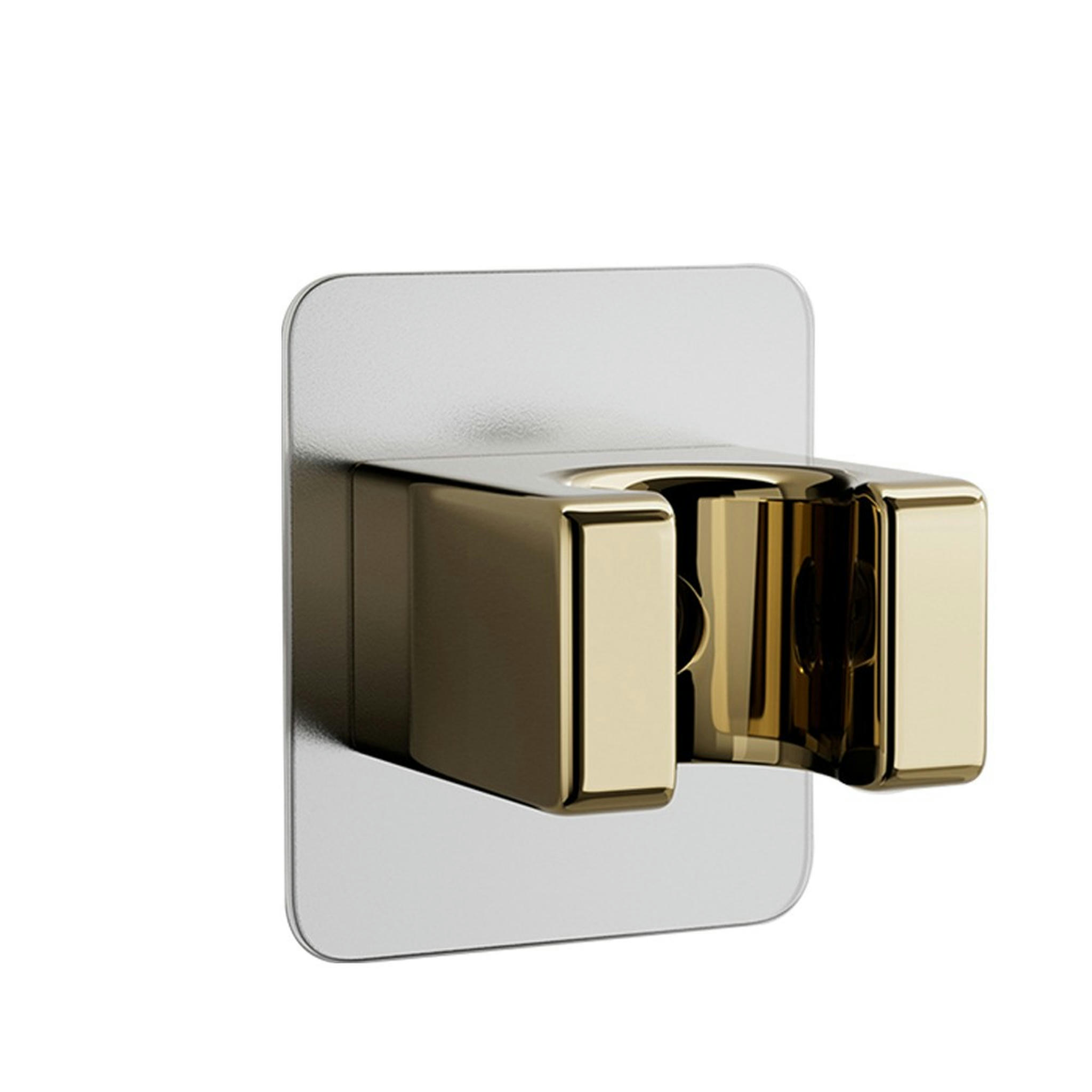 TUMALL Adjustable Polished Seamless Shower Head Holder with Powerful