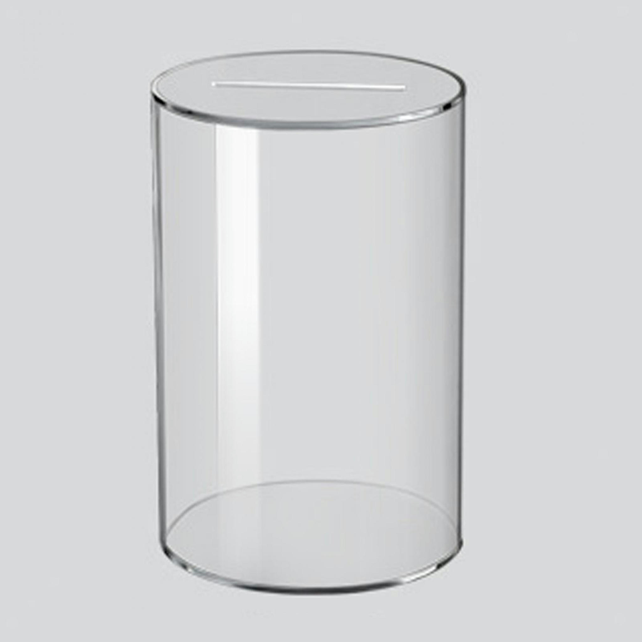 TUMALL Bank Jar Clear Acrylic Unopenable Saving Money or s Kids Gift