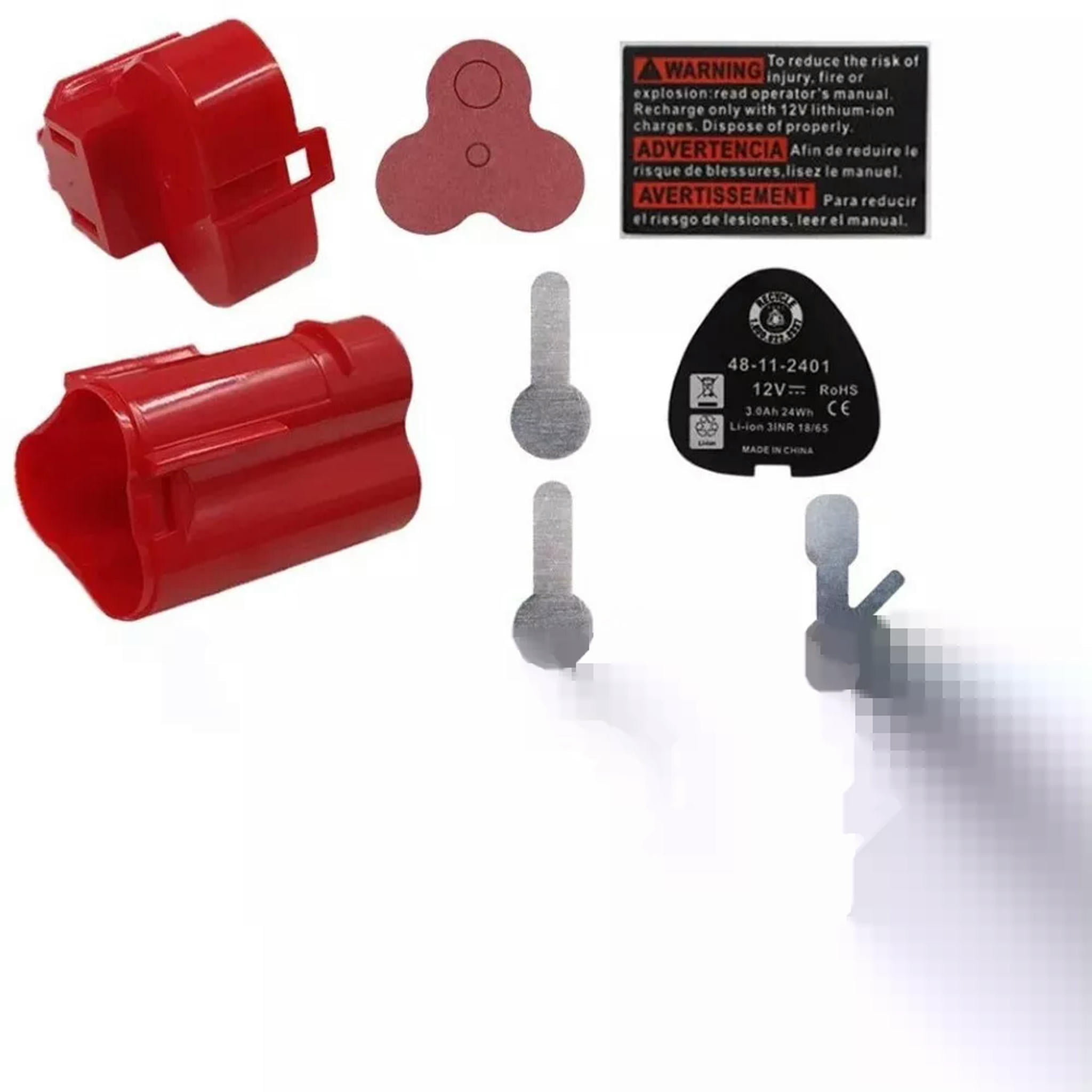 TUMALL Battery Shell Charger Case Replacement 12V LiIon Battery For