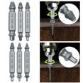 TUMALL Broken Screw Extractor Drill Guide Set Damaged Stud6Pcs