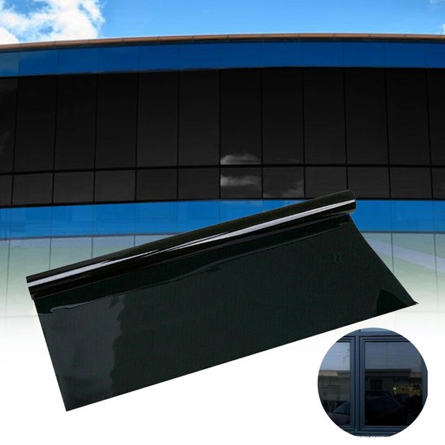 TUMALL Car Window Tint Film Protective Sun Blocking Easy Installation
