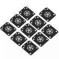 TUMALL Carb Diaphragm Kit 10Pcs/Set Carburetor Diaphragm Gaskets Fit