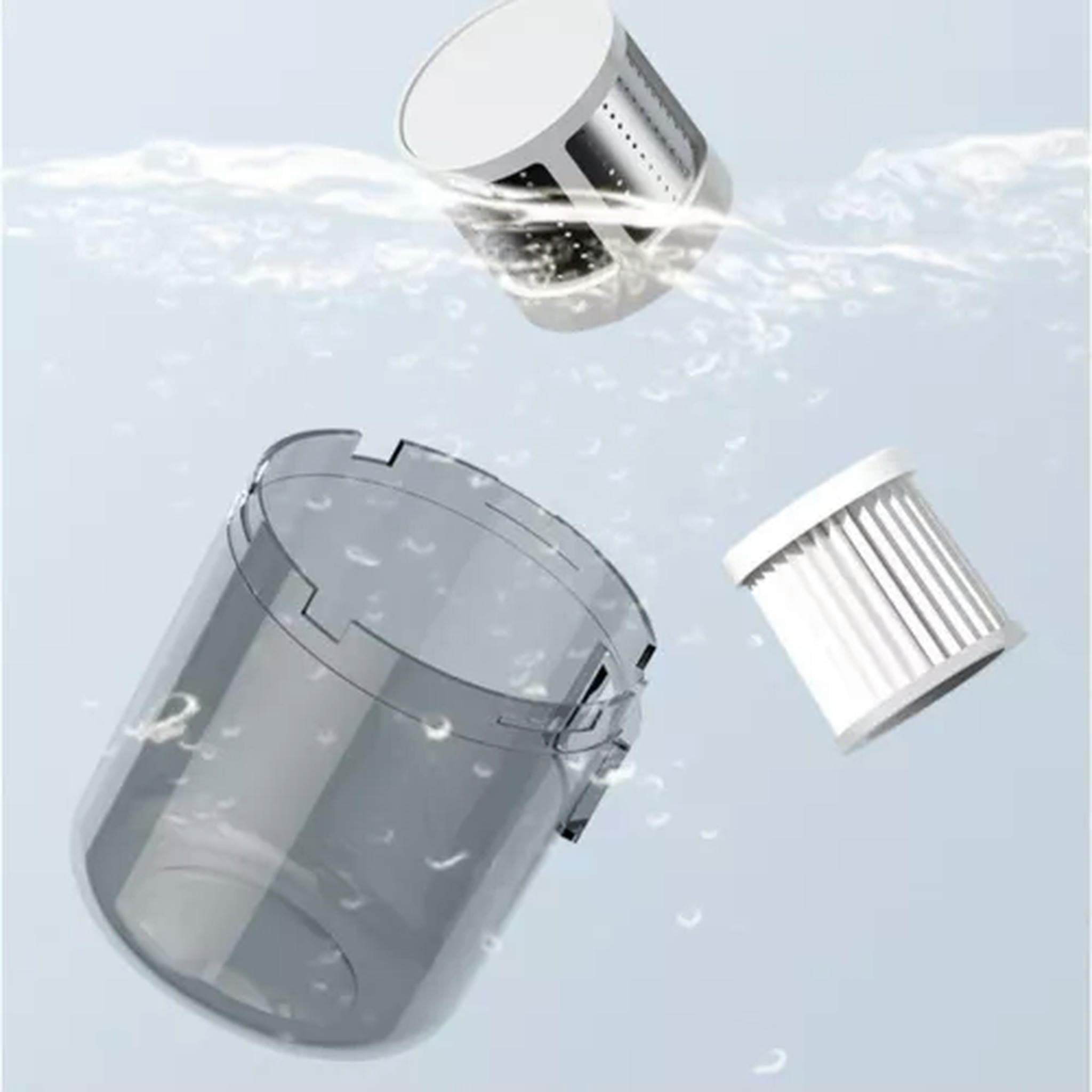 TUMALL Compact Smart Mite Remover Portable Powerful UV Handheld Vacuum