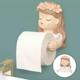 TUMALL Creative Lovely Toilet Paper Roll Paper Holder Dispenser Kitchen