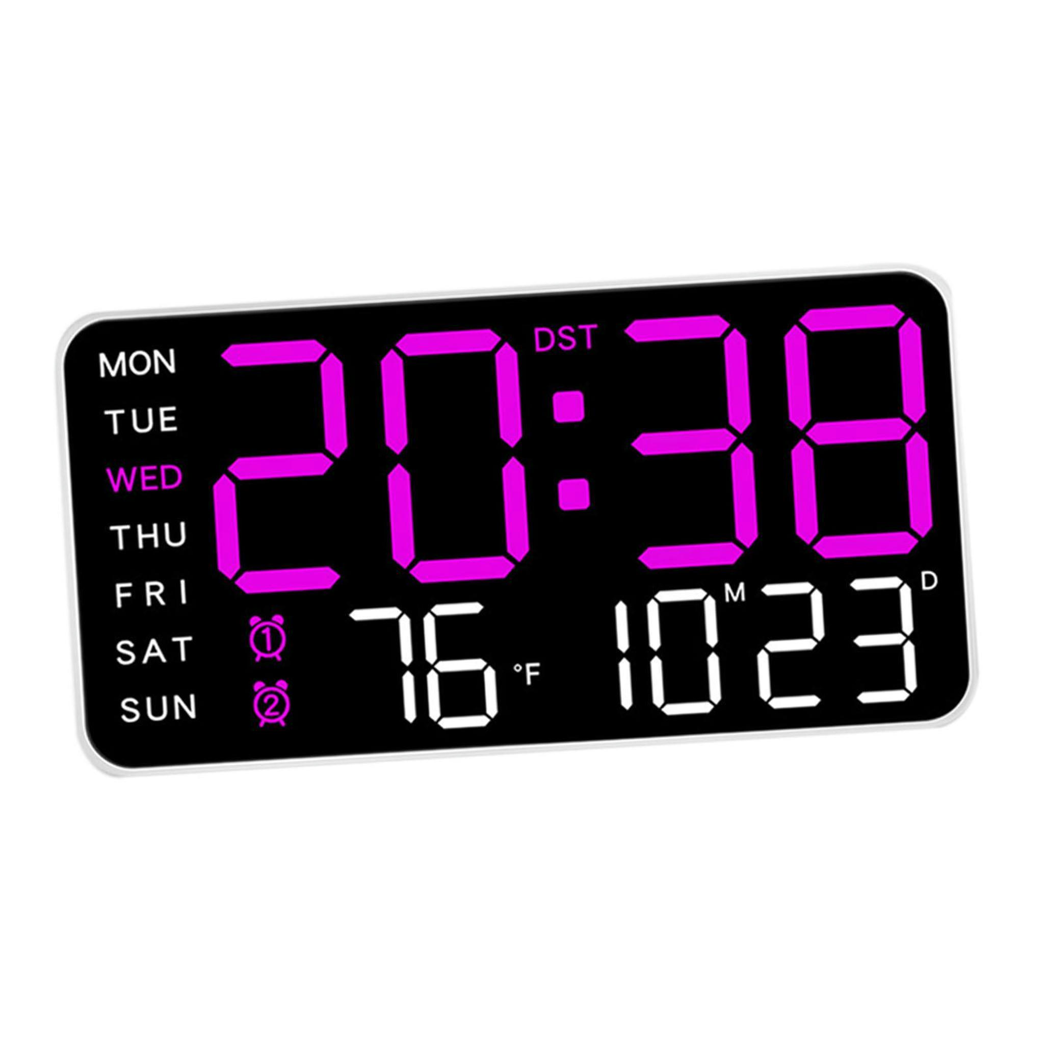 TUMALL Digital Alarm Clock Electric Clocks Portable Versatile