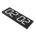 TUMALL Double Sided LED Clock Digital Temperature Display Wall Clocks