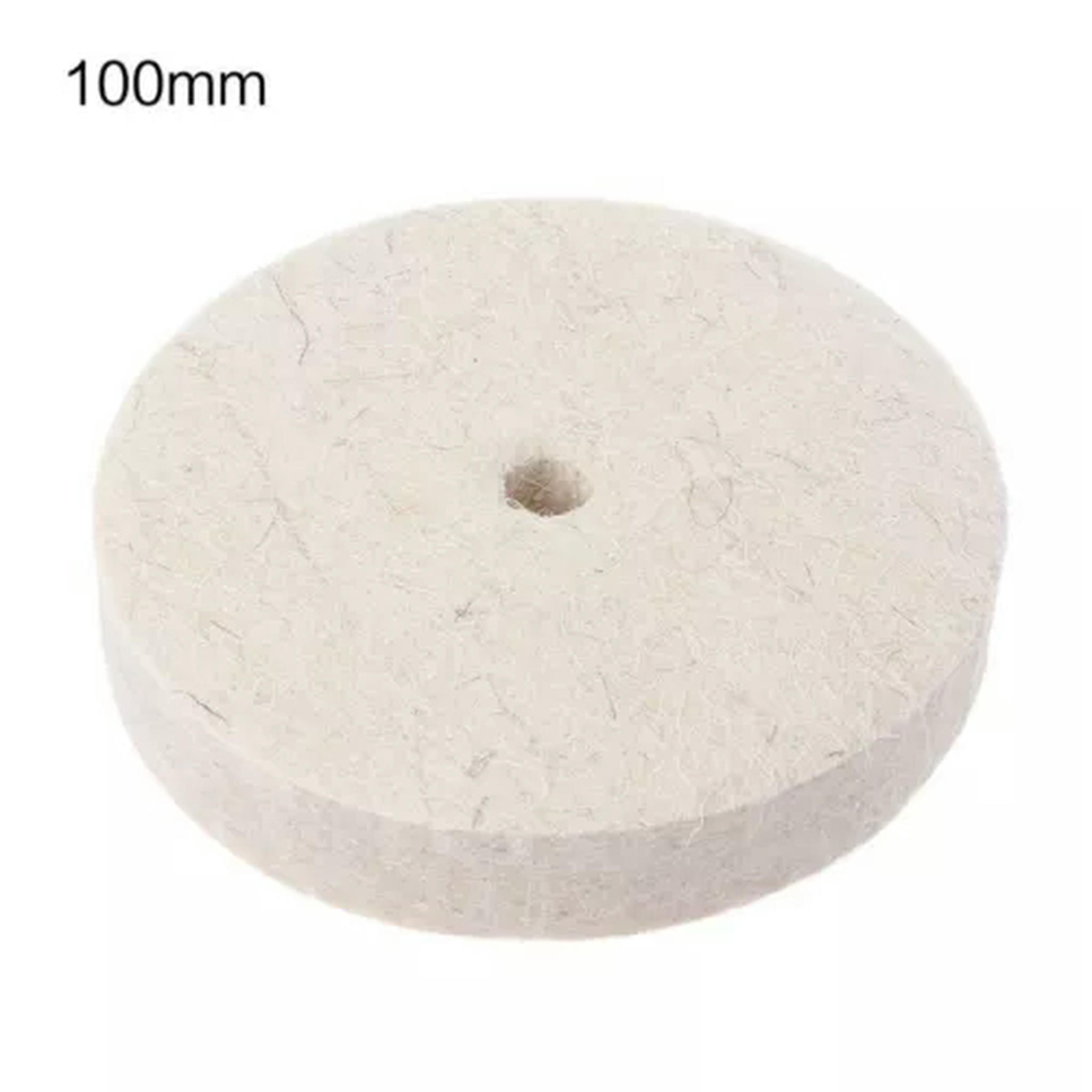 TUMALL Drill Grinding Wheel Buffing Wheel Felt Wool Polishing Pad