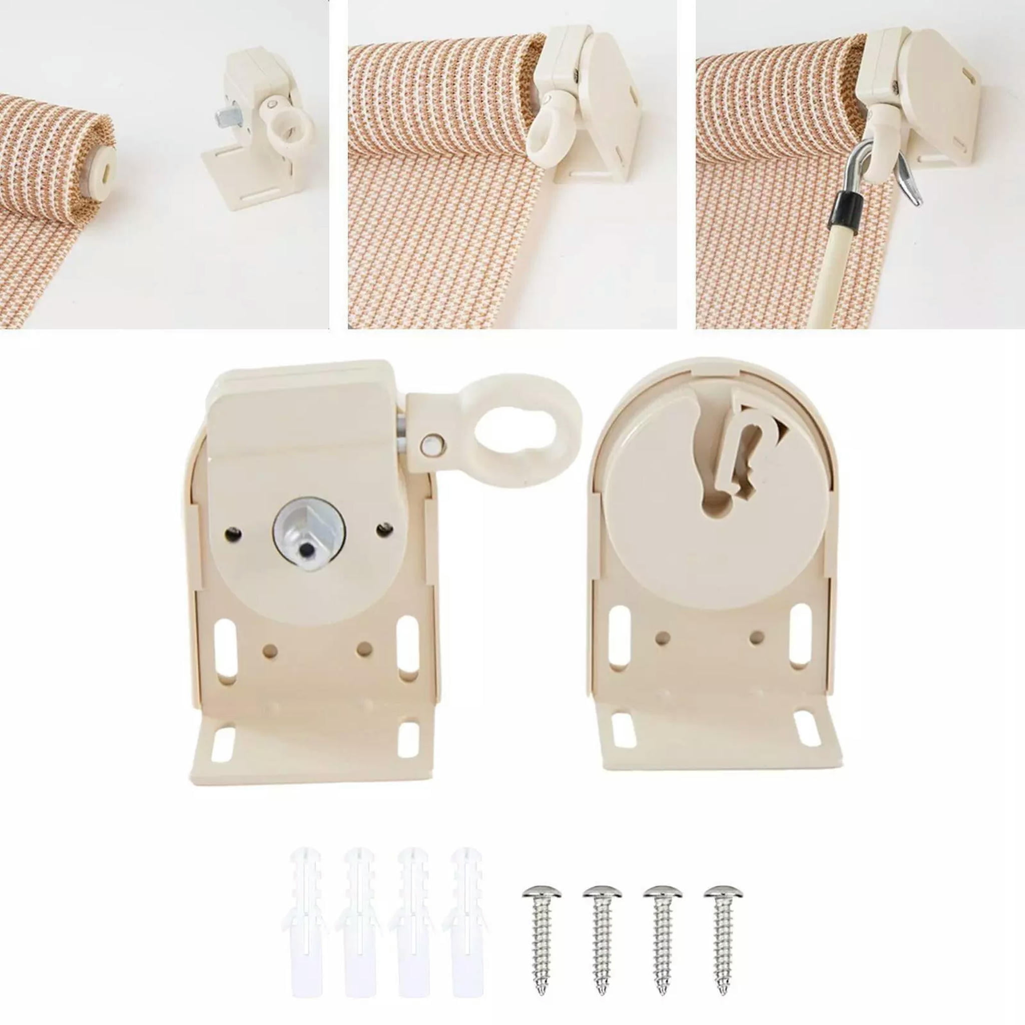 TUMALL External Roller Shade Bracket Cordless Crank Kit Practical