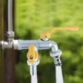 TUMALL Garden Hose Faucet Washing Machine Tap Connector with Double