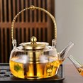 TUMALL Glass Teapot Kettle Blooming and Loose Leaf Tea Maker