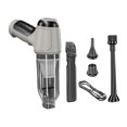 TUMALL Handheld Car Vacuum Cleaner with 4 Nozzles for Dashboard Carpets