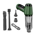 TUMALL Handheld Car Vacuum Cleaner with 4 Nozzles for Dashboard Carpets