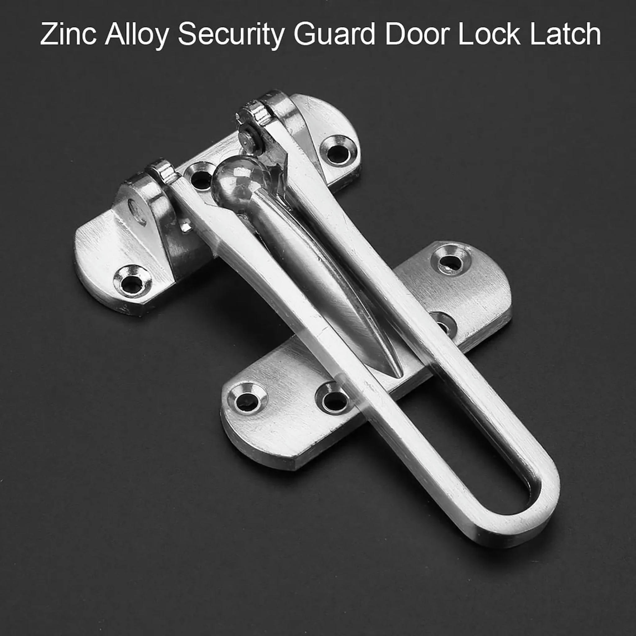 TUMALL Heavy Duty Zinc Alloy Safety Guard Security Door Lock Latch For