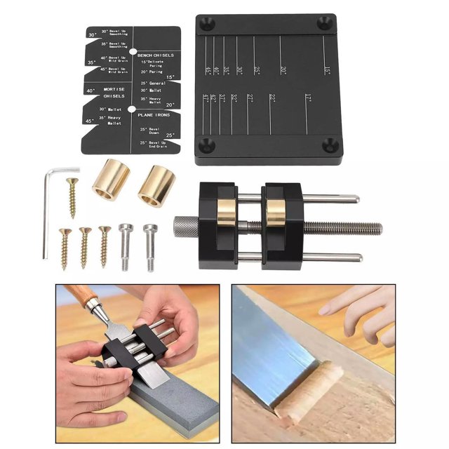 TUMALL Honing Guide System for Planes and Chisels Hand Tool Chisel