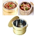 TUMALL Japanese Rice Bucket Wooden Sushi Rice Bowl Tray Multifunctional