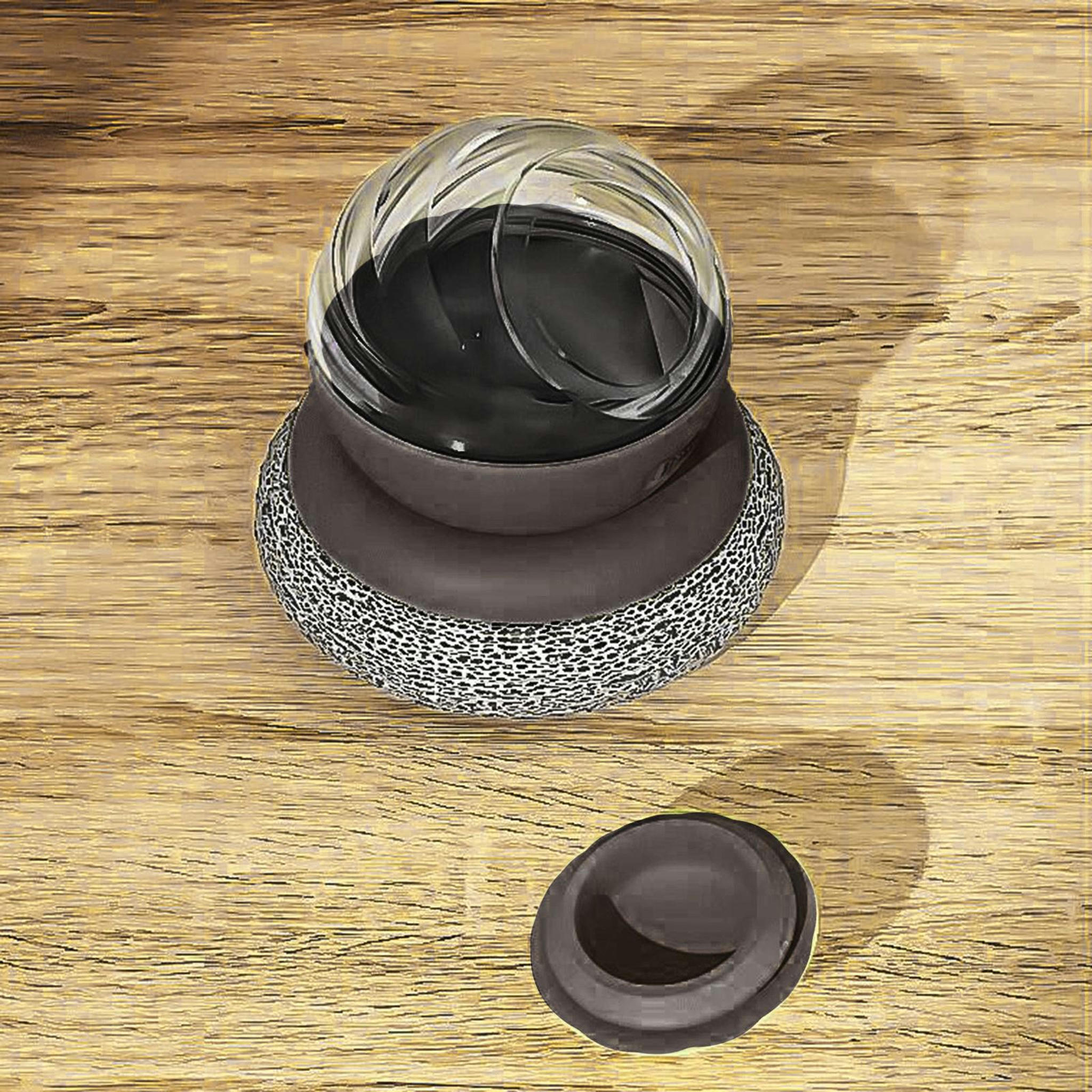 TUMALL Kitchen Soap Dispensing Brush Pressing Cleaning Brush Built in