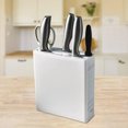 TUMALL Knife Block Universal Compact Wall Mounted Drying Shelf Kitchen