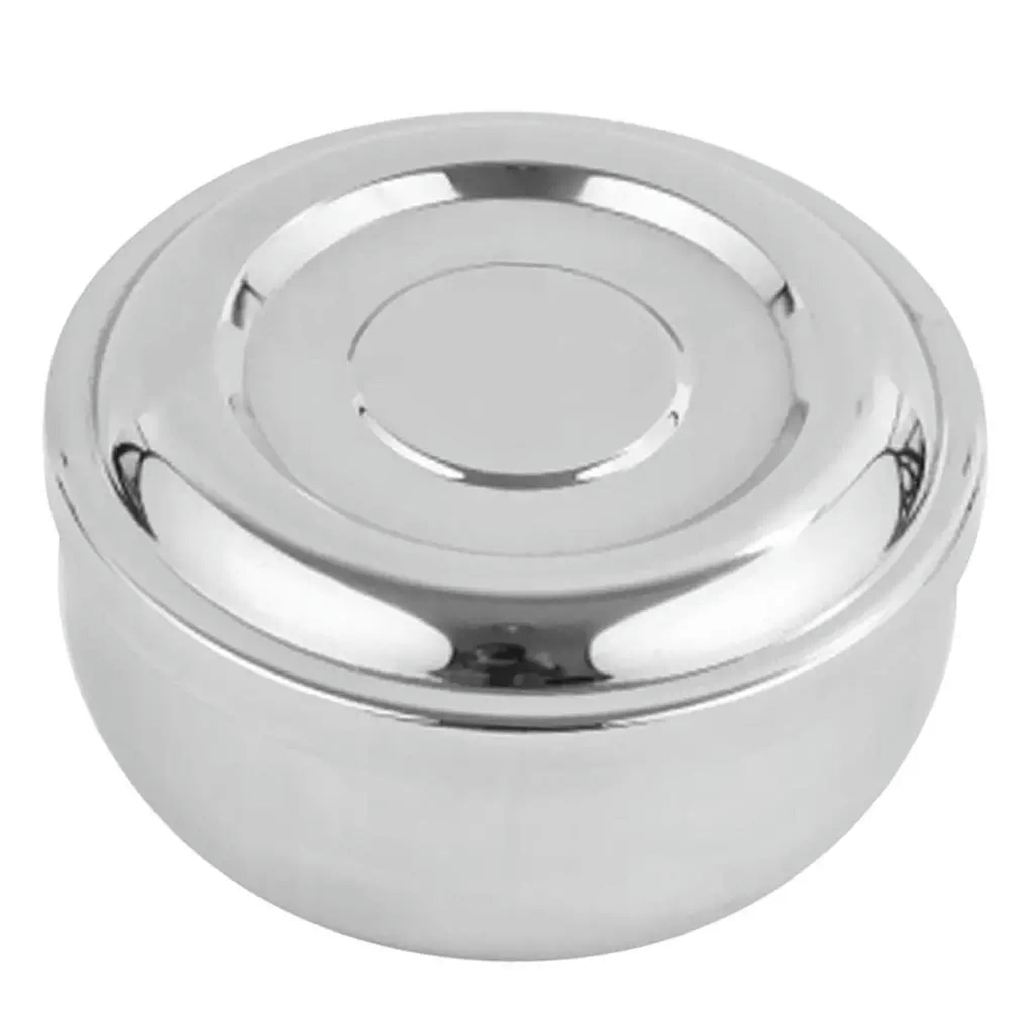 TUMALL Korean Traditional Stainless Steel Good Fortune Rice Bowl w/ Lid