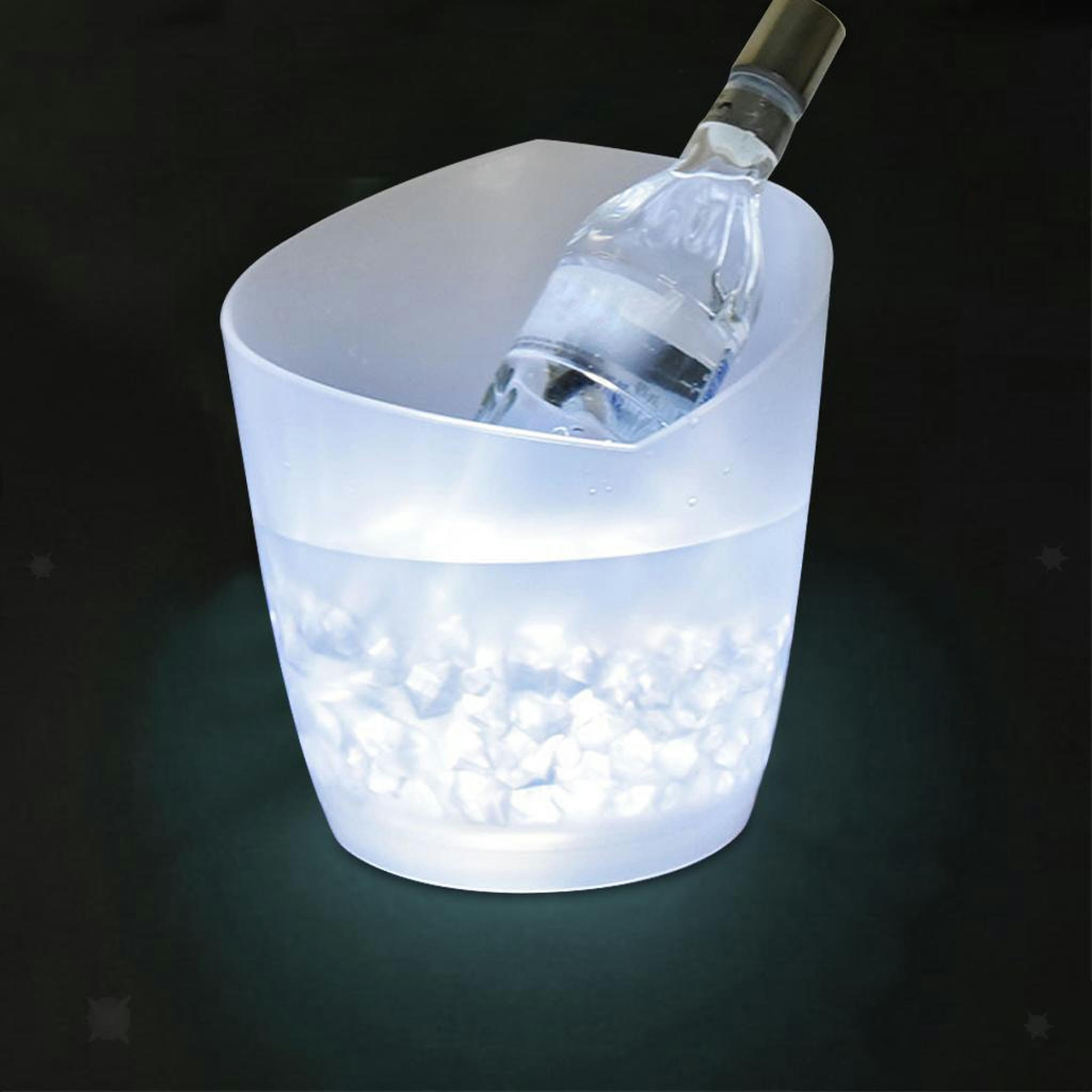 TUMALL LED Ice Bucket, Portable Light Up Colour Changing Ice Bucket