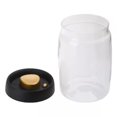 TUMALL Large Capacity Glass Coffee Beans Storage Jar Vacuum Sealed Airtight Canister3