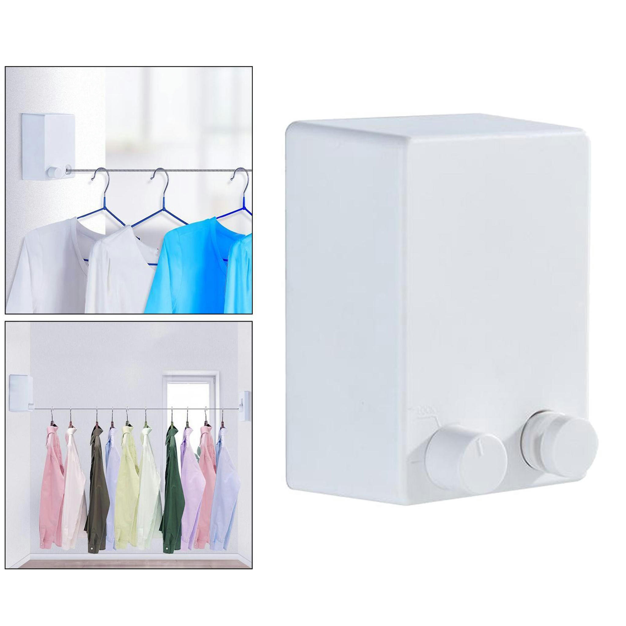 TUMALL Laundry Retractable Clothesline Clothes Drying Outdoor