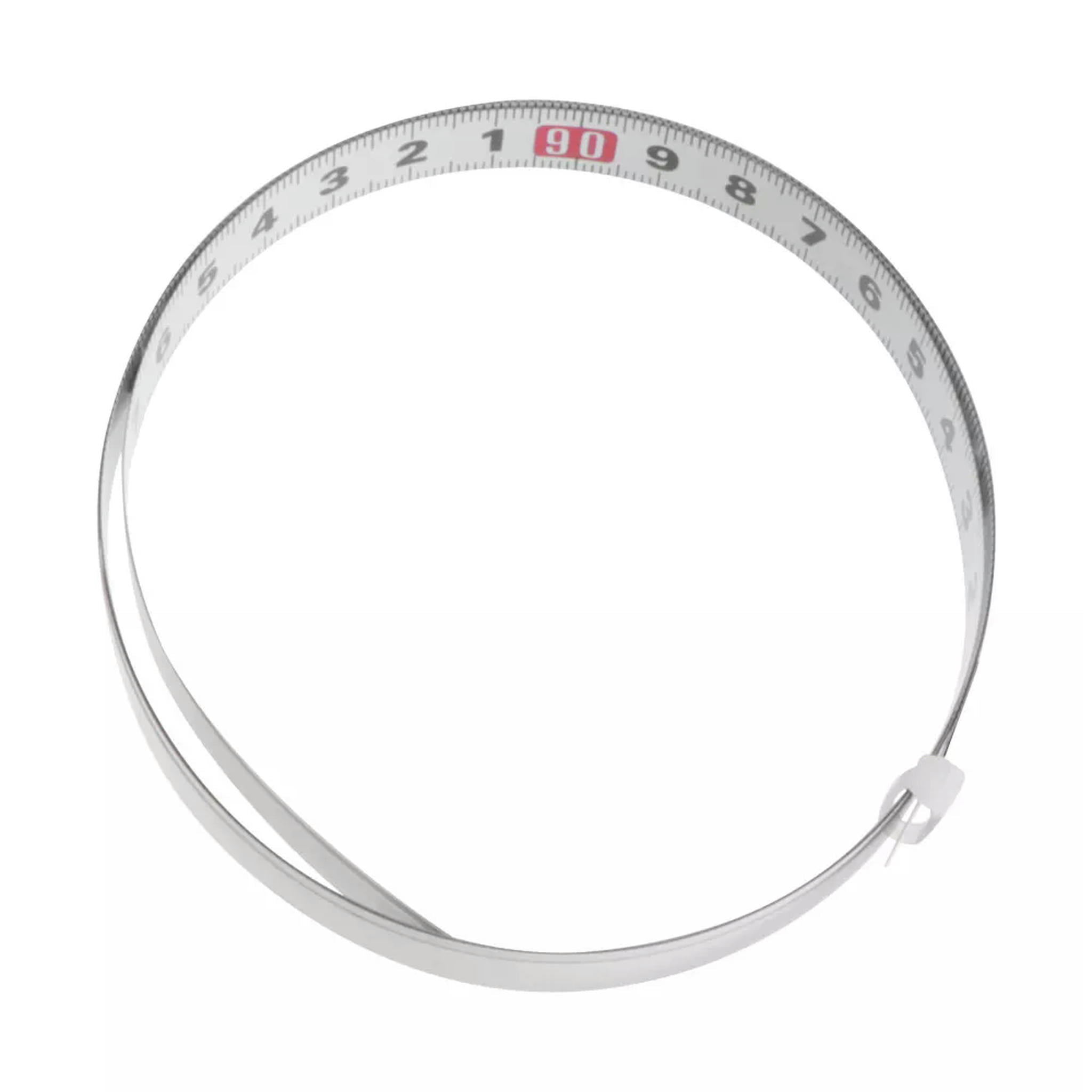 TUMALL Metric Measure Tape Homemade Steel Ruler with Adhesive Backing ...