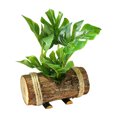 TUMALL Mini Potted Plant Artificial Potted Green Plants for Indoor