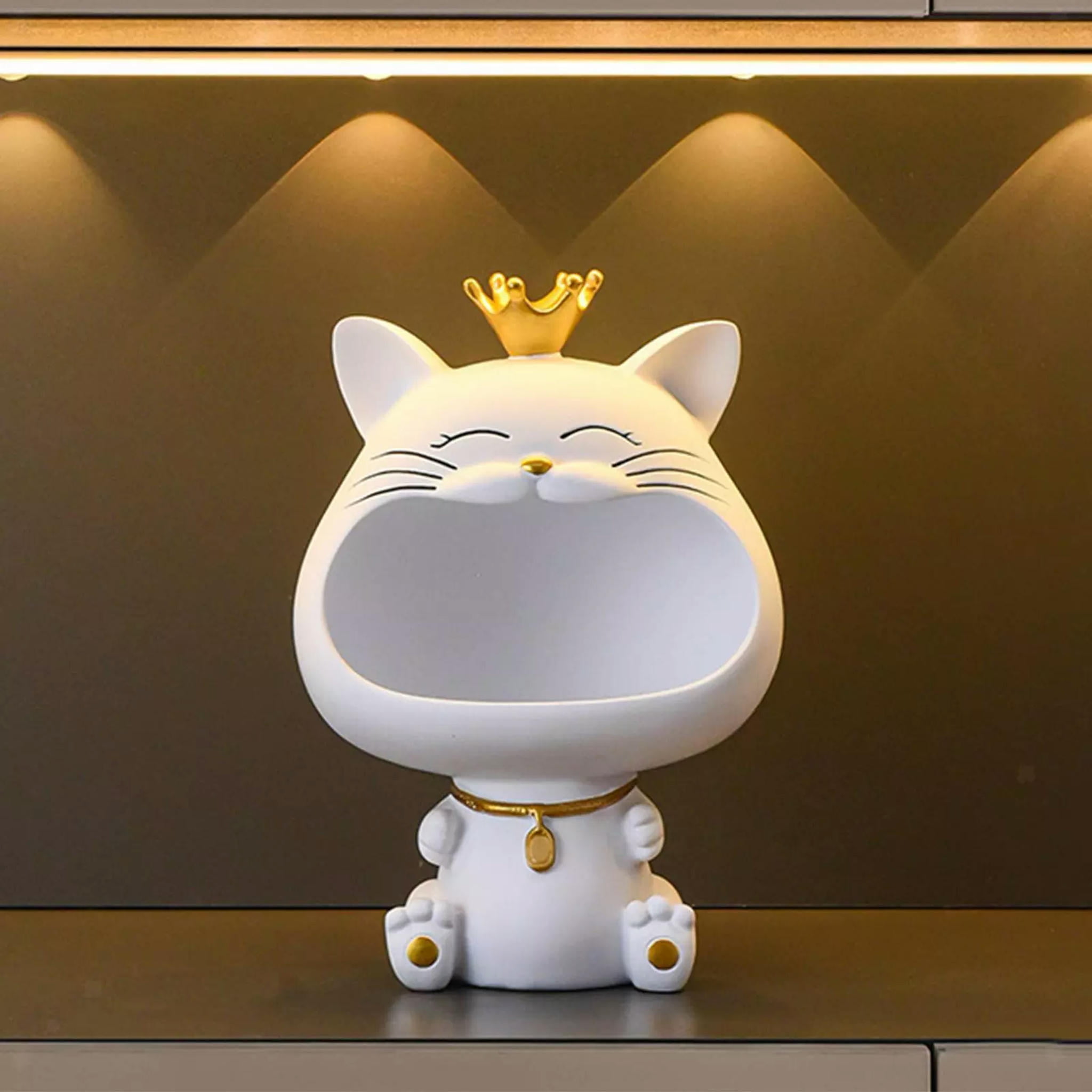 TUMALL Modern Cat Figurine Collection Sorting Decorative Crafts Candy