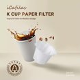TUMALL NEW Paper Filters Cups Filters For Keurig KCup Stunning Coffee