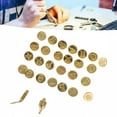 TUMALL Number Wood Burning Tip Set DIY Engraving Tool Brass Welding