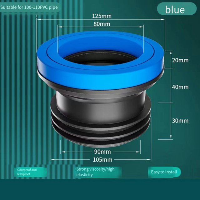 TUMALL Odorresistant Sealing Ring Washer Toilet Sealing Repair Kit