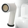 TUMALL Offset Toilet Flange Toilet Shifter Universal Flexible