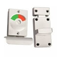 TUMALL Partition Door Lock Latch Stainless Steel for Office Public