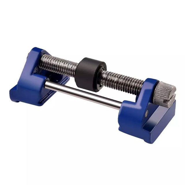 TUMALL Plane Iron Honing Guide Angle Block Sharpening Blue,default