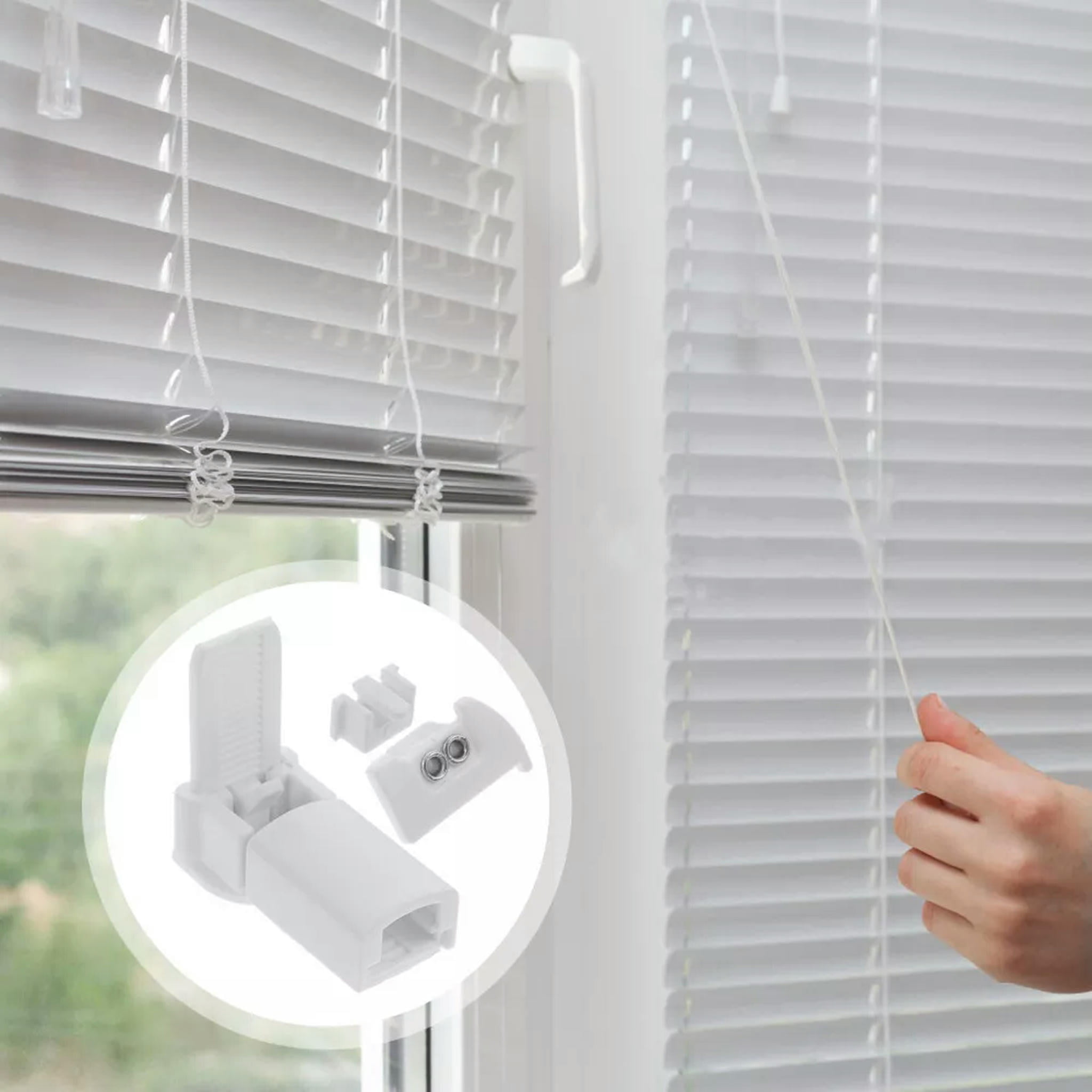 TUMALL Pleated Blinds Tabs Replacement Parts Accessories Repair