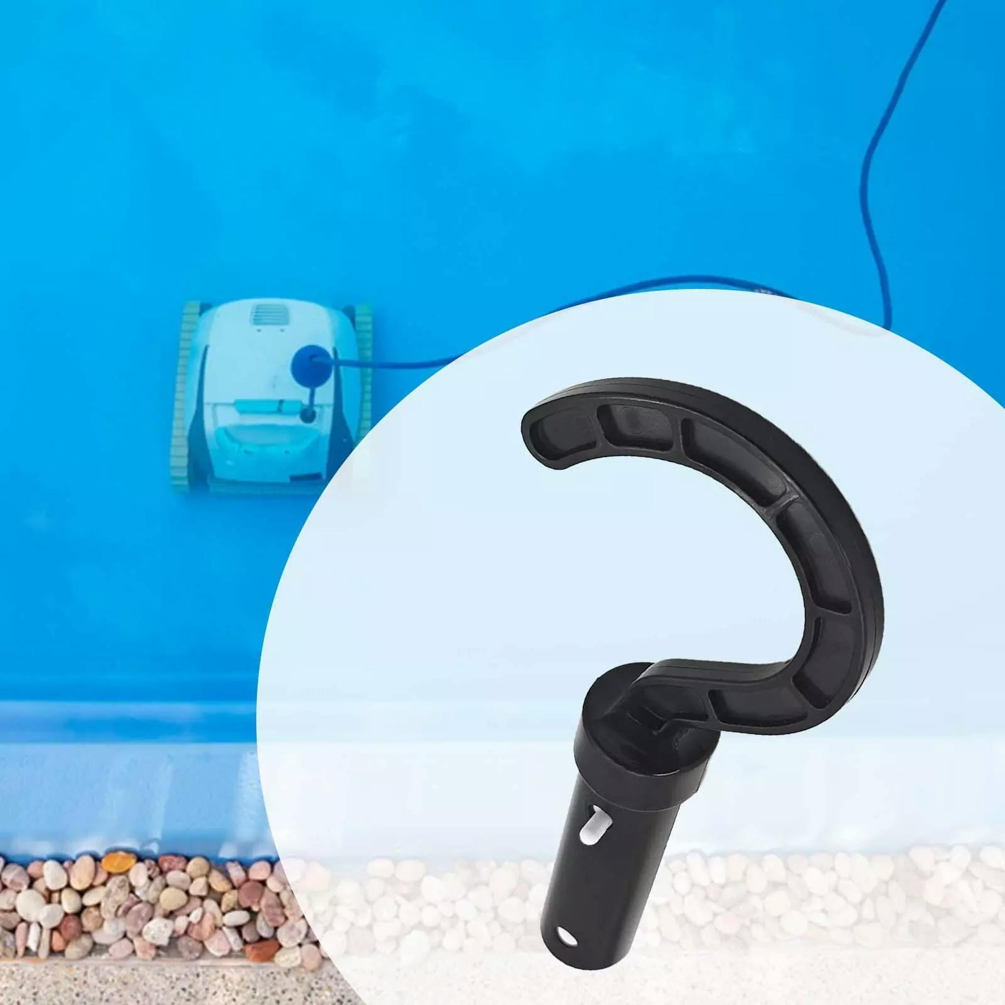 TUMALL Pool Robotic Cleaner Hook for Swimming Pool Vacuum Pool Vacuum