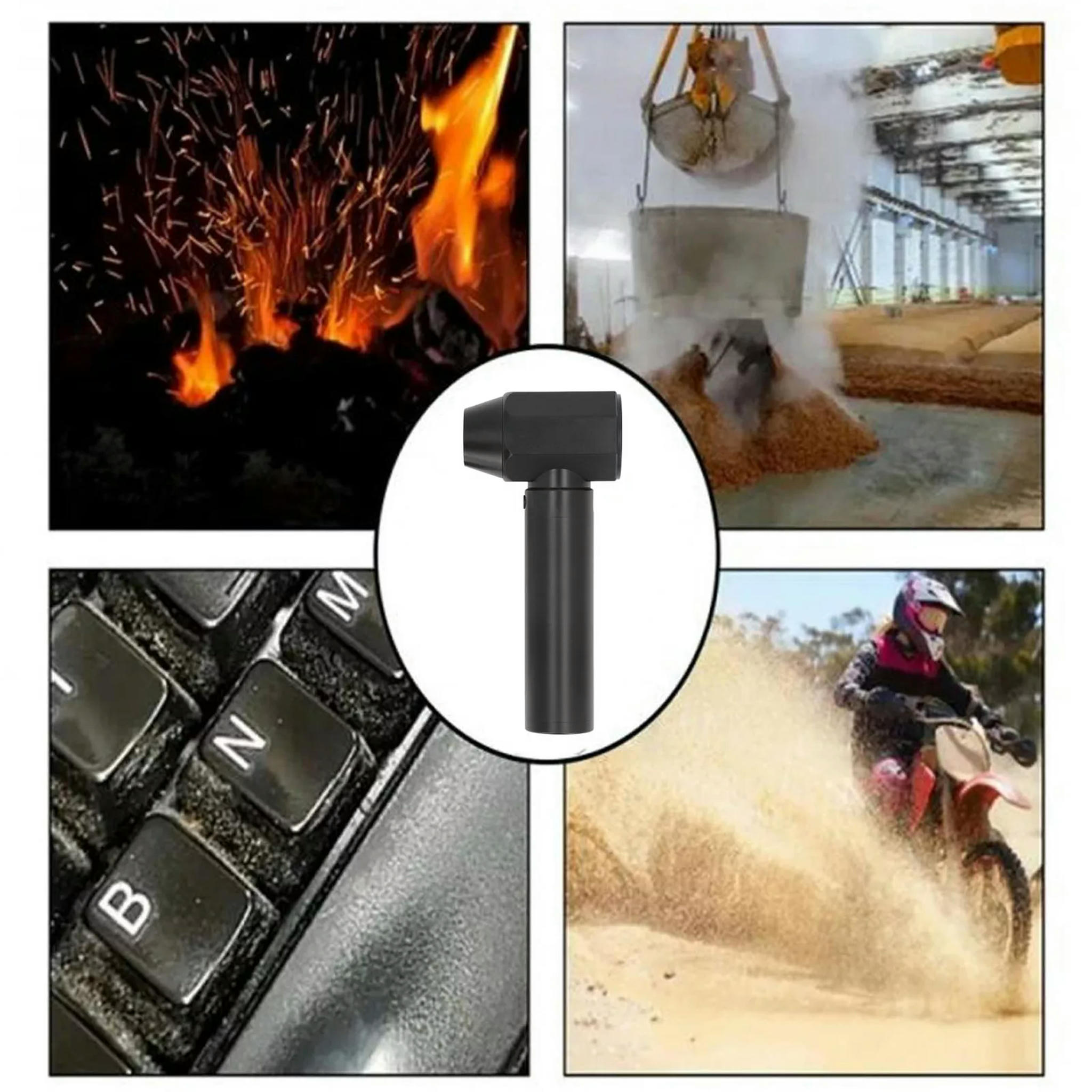 TUMALL Portable Electric Air Duster Jet Dry Blower for Home Car