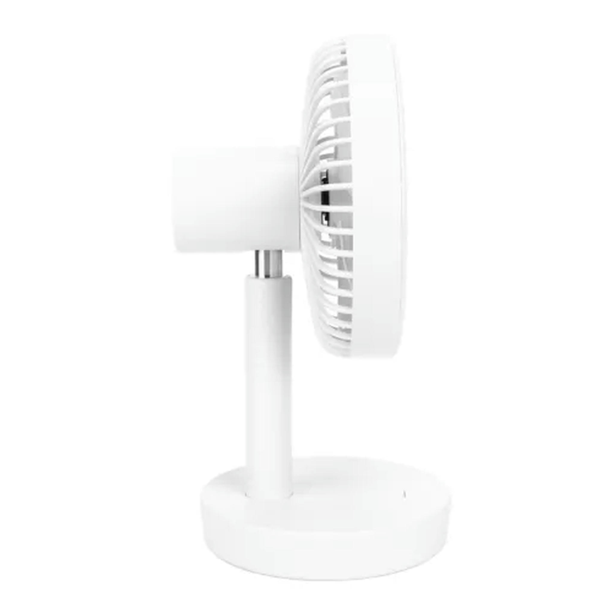 TUMALL Portable Small Desk Fan Cooler Cooling USB Rechargeable Desktop