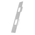 TUMALL Reinforced Door Strike Plate Double Holes Easy Install Security
