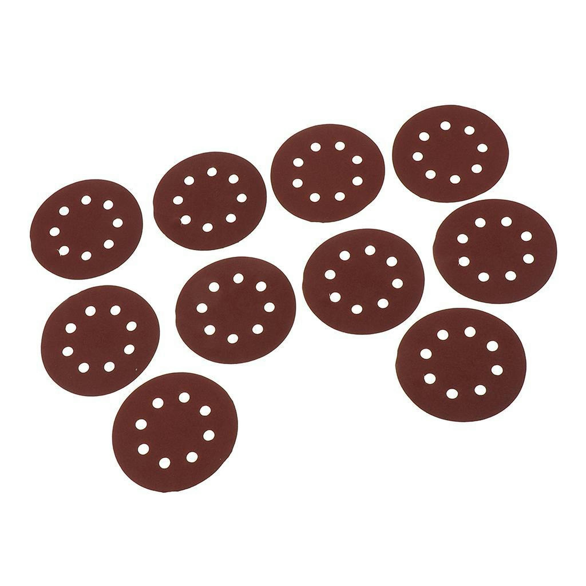 TUMALL Sanding Disc Grit 8 Hole Flocking Polishing Grinding Tools600