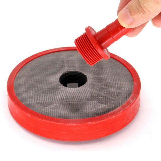 TUMALL Self Priming Water Inlet Pipe Filter Hose Inlet Strainer Wear