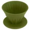 TUMALL Silicon Resin Coffee Filter Pour Over Cone Dripper Reusable
