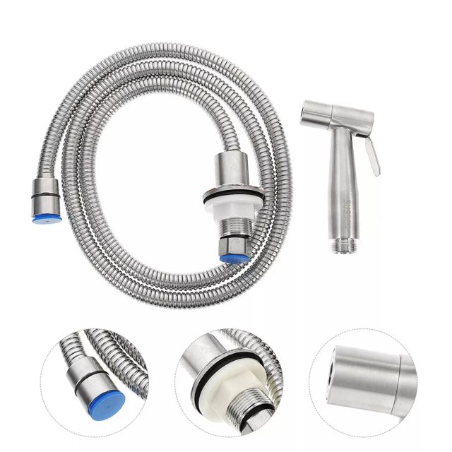 TUMALL Silver Stainless Steel Sink Spray Kitchen Side Sprayer Faucet