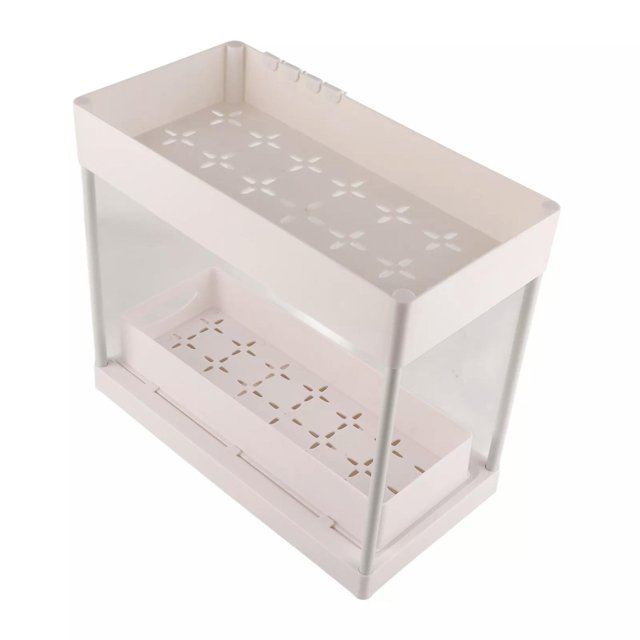 TUMALL Slide Out Storage Basket Under Sink Organizer For