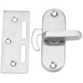 TUMALL Sliding Barn Door Lock for Handles Black Pocket Locks Doors