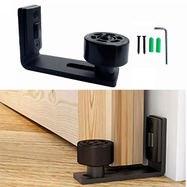 TUMALL Sliding Door Guide Sliding Barn Bottom Rollers Guide Closet Door