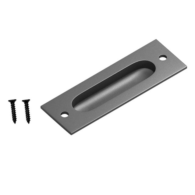 TUMALL Sliding Door Handle, Finger Pull Handle Easy to Install