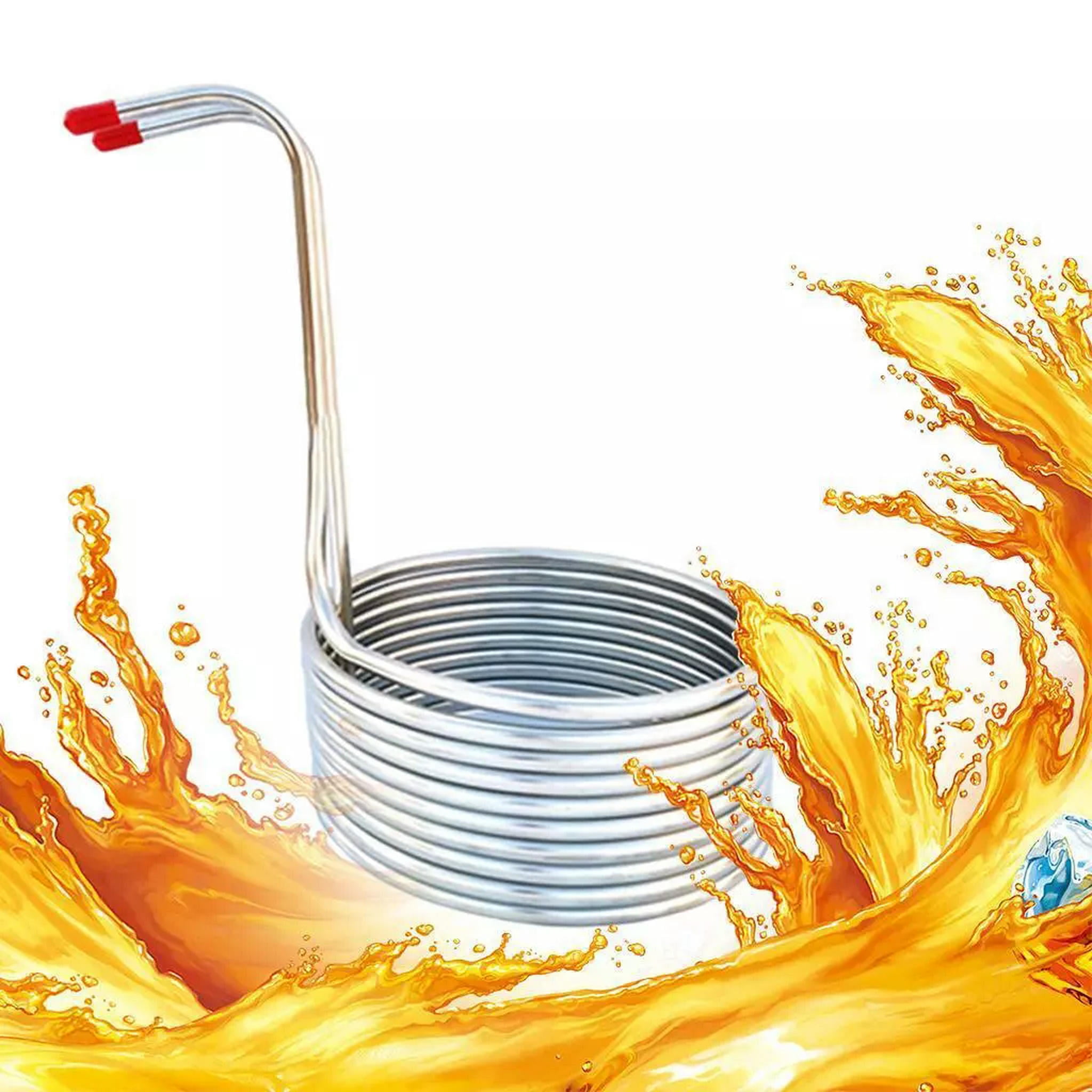 TUMALL Stainless Steel Beer Cooling Coil Making Machine Hydro Chiller