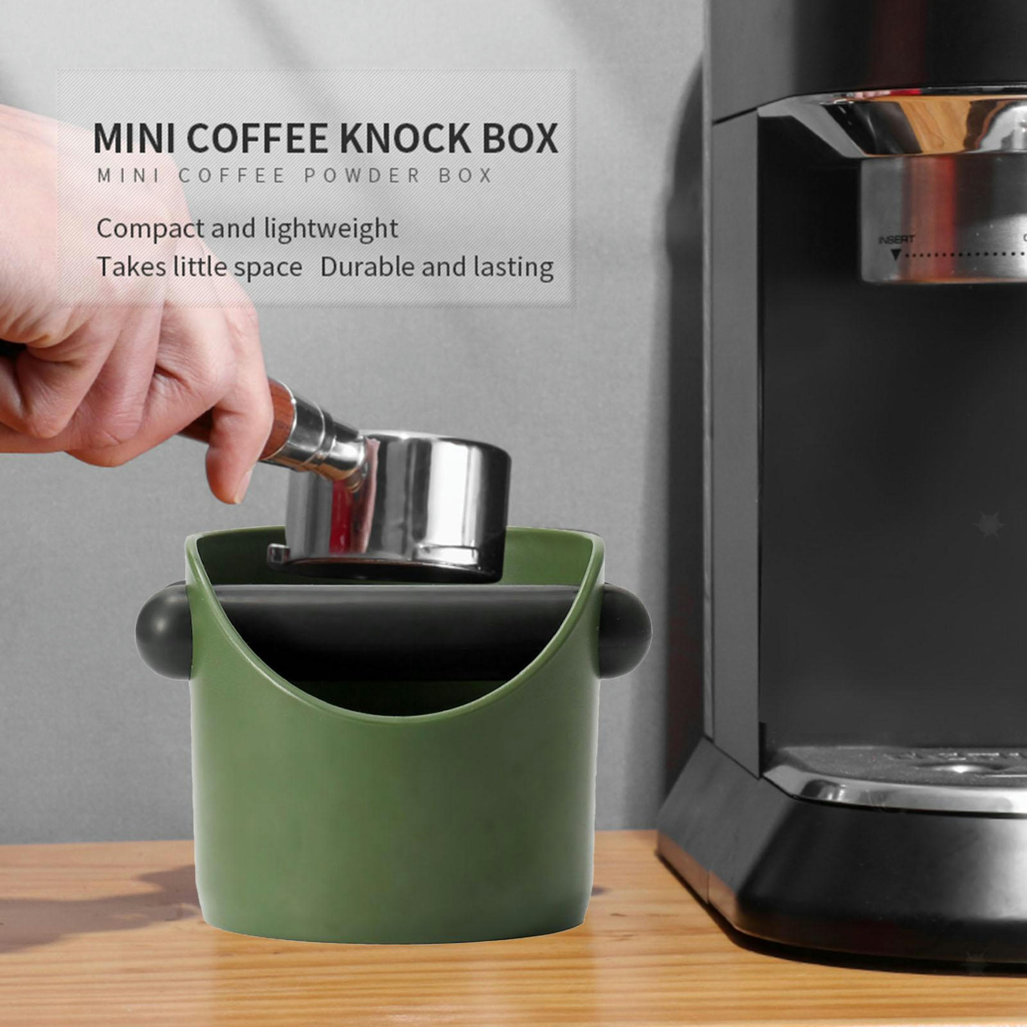 TUMALL Stainless Steel Coffee Knock Box Detachable Knock Bar for Coffee